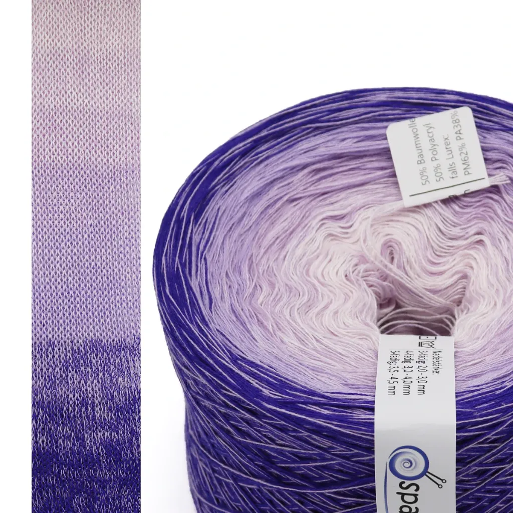 SparWolle Yarn Gradient Ombré II, yarn cake B2B 4-fädig 1000m