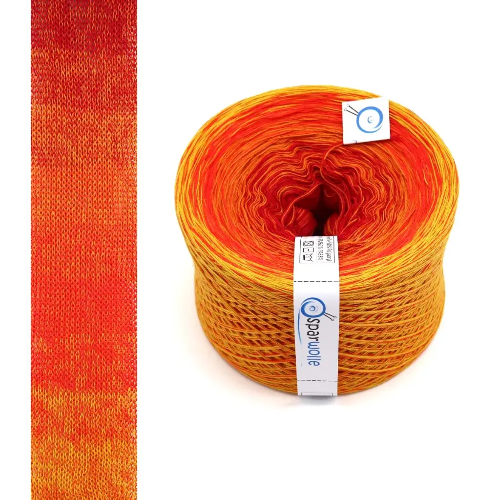 SparWolle Yarn Gradient Märchenzeit, yarn cake B2B 4-fädig 1000m (0218)