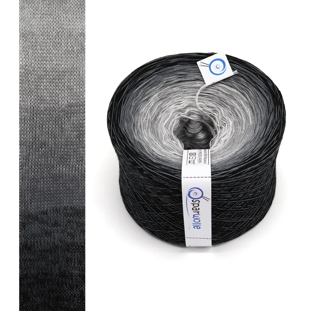 SparWolle Yarn Gradient Ombré, yarn cake B2B 4-fädig 1000m